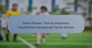 Steven Pienaar: Titoli di campionato, Onorificenze internazionali, Partite decisive